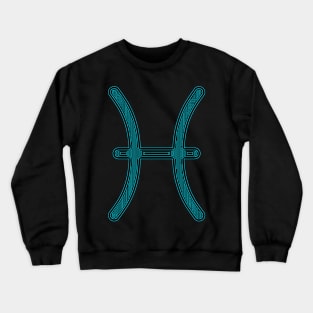 Pisces Sign Crewneck Sweatshirt